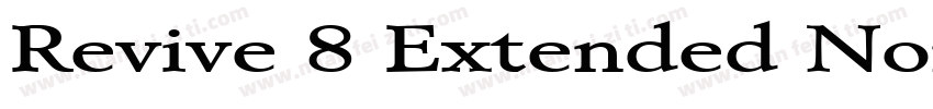 Revive 8 Extended Normal字体转换